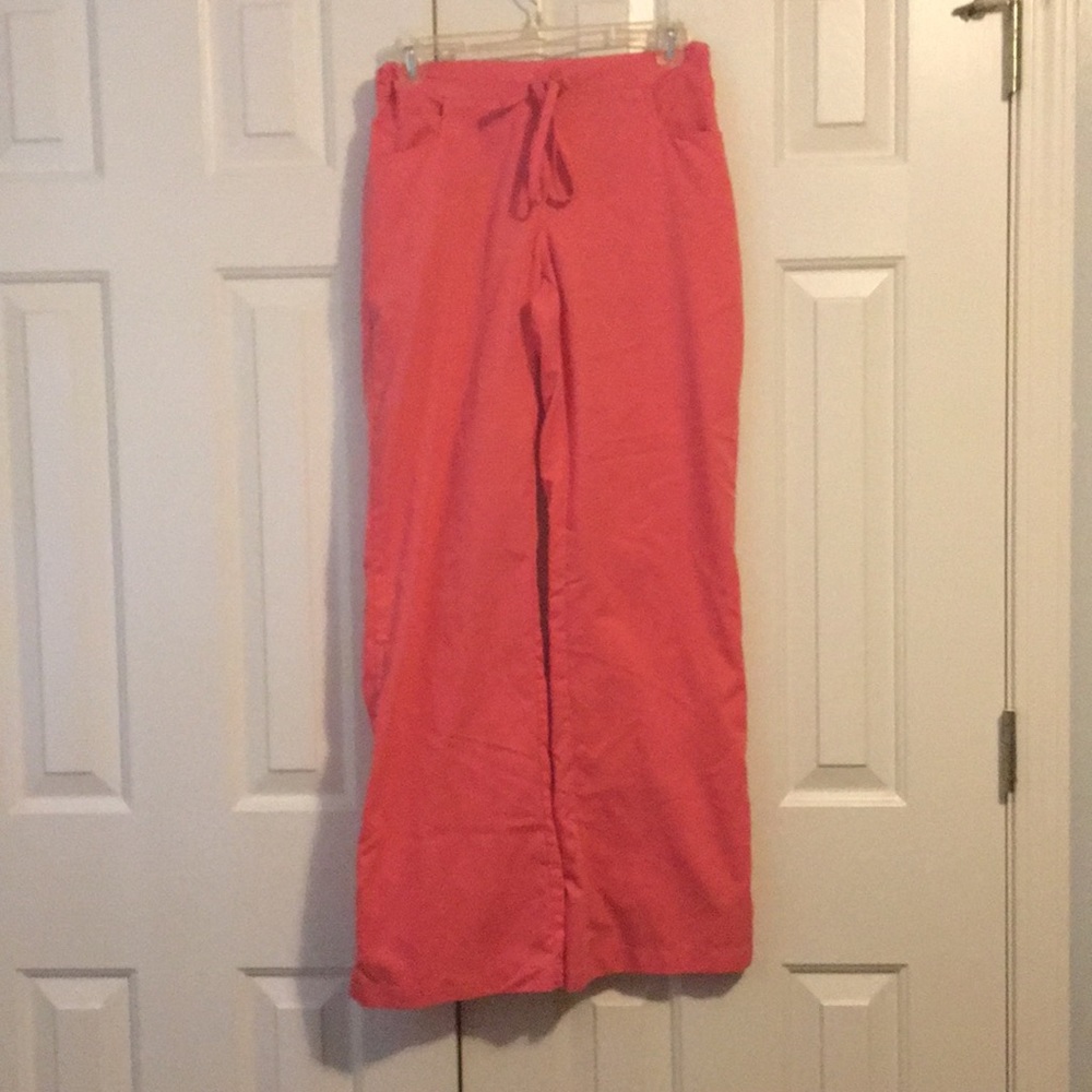 Salmon greys anatomy pants
